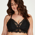 Bralette Olivia Curvy, Negro