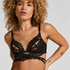 Bralette abierto Anna, Negro