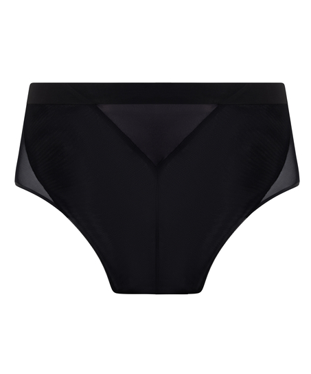 Brasileña de corte alto Essential, Negro