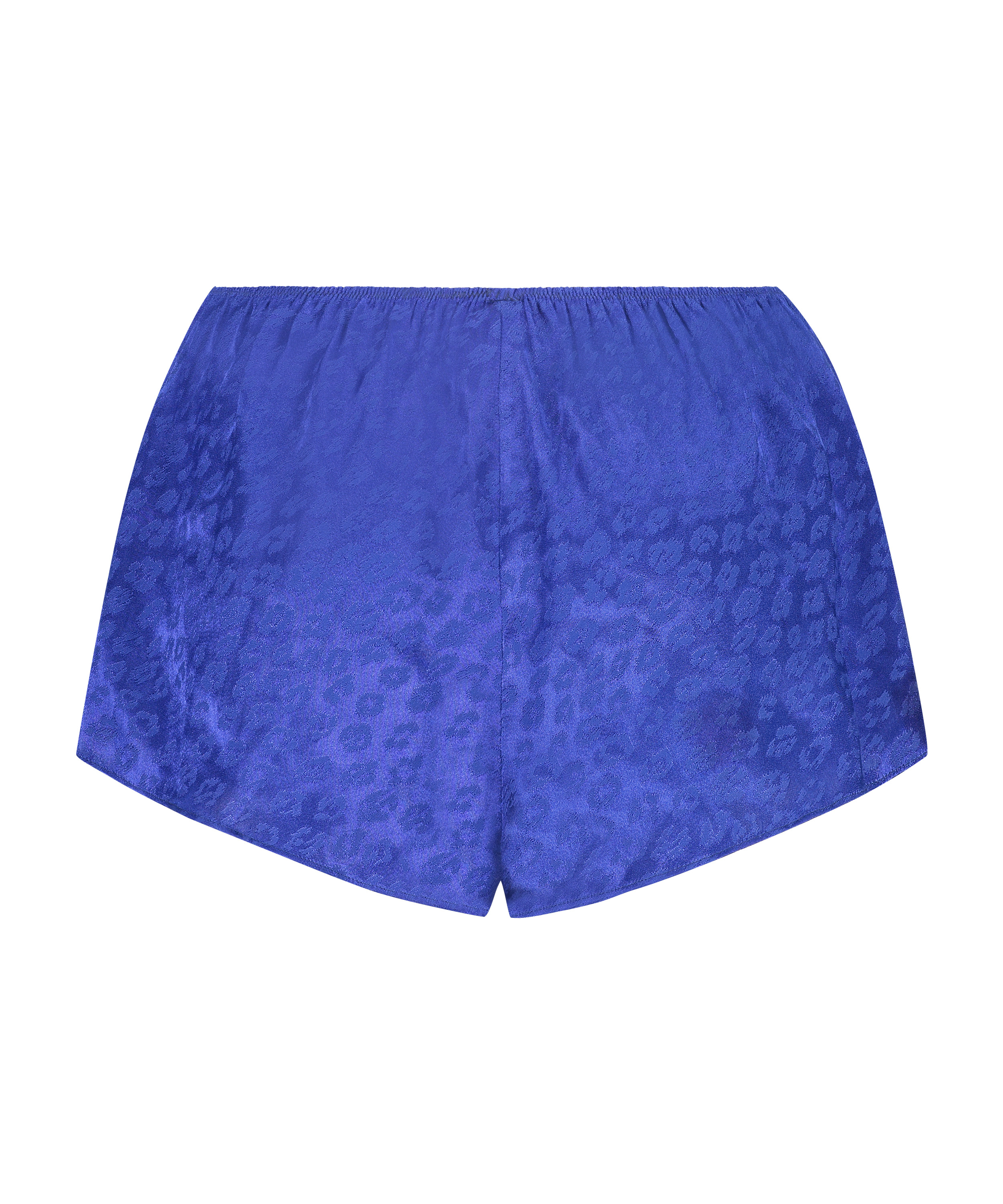Pantalones cortos de leopardo con jacquard de encaje Nyakim, Azul, main