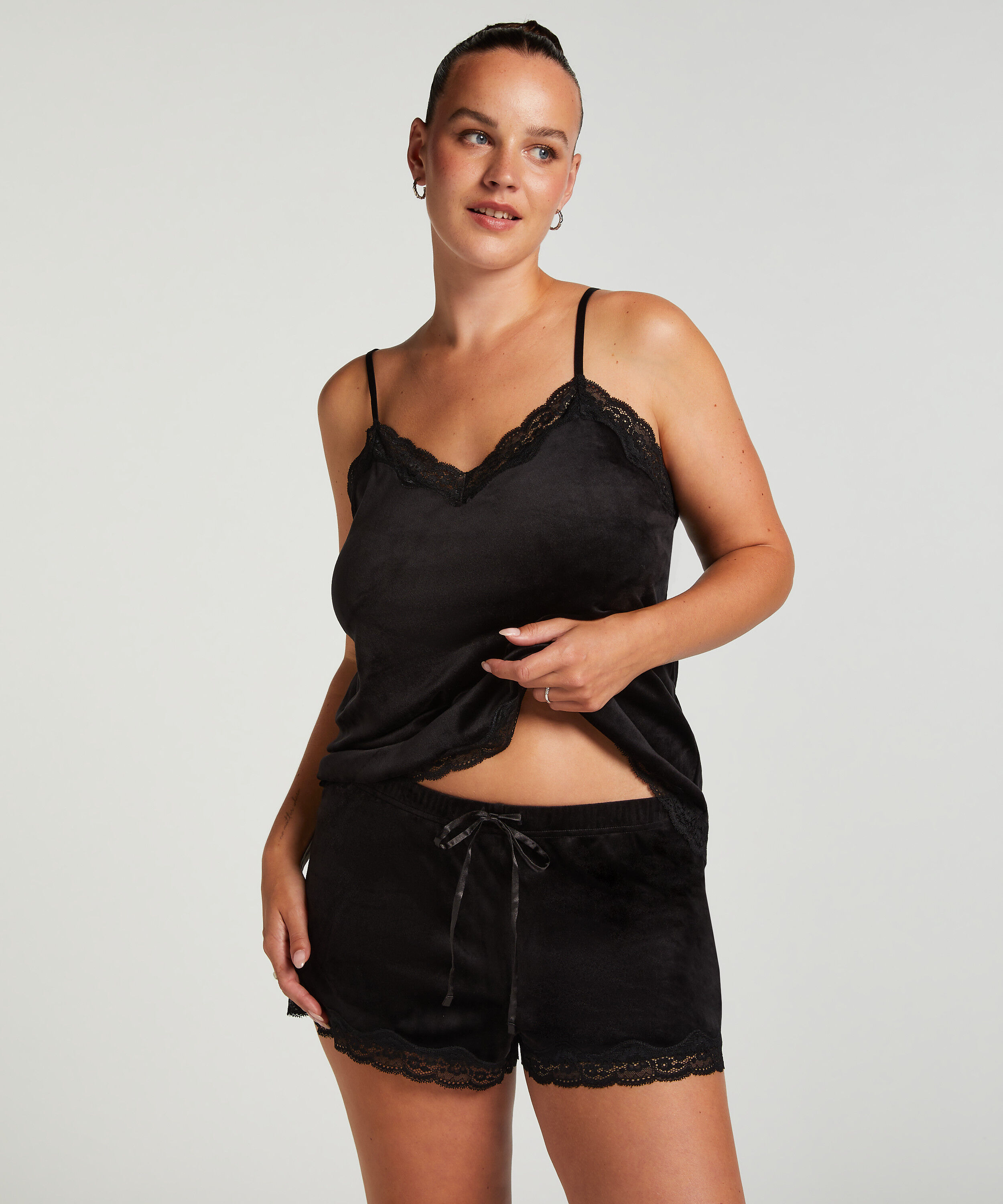 Camiseta top Velours Lace