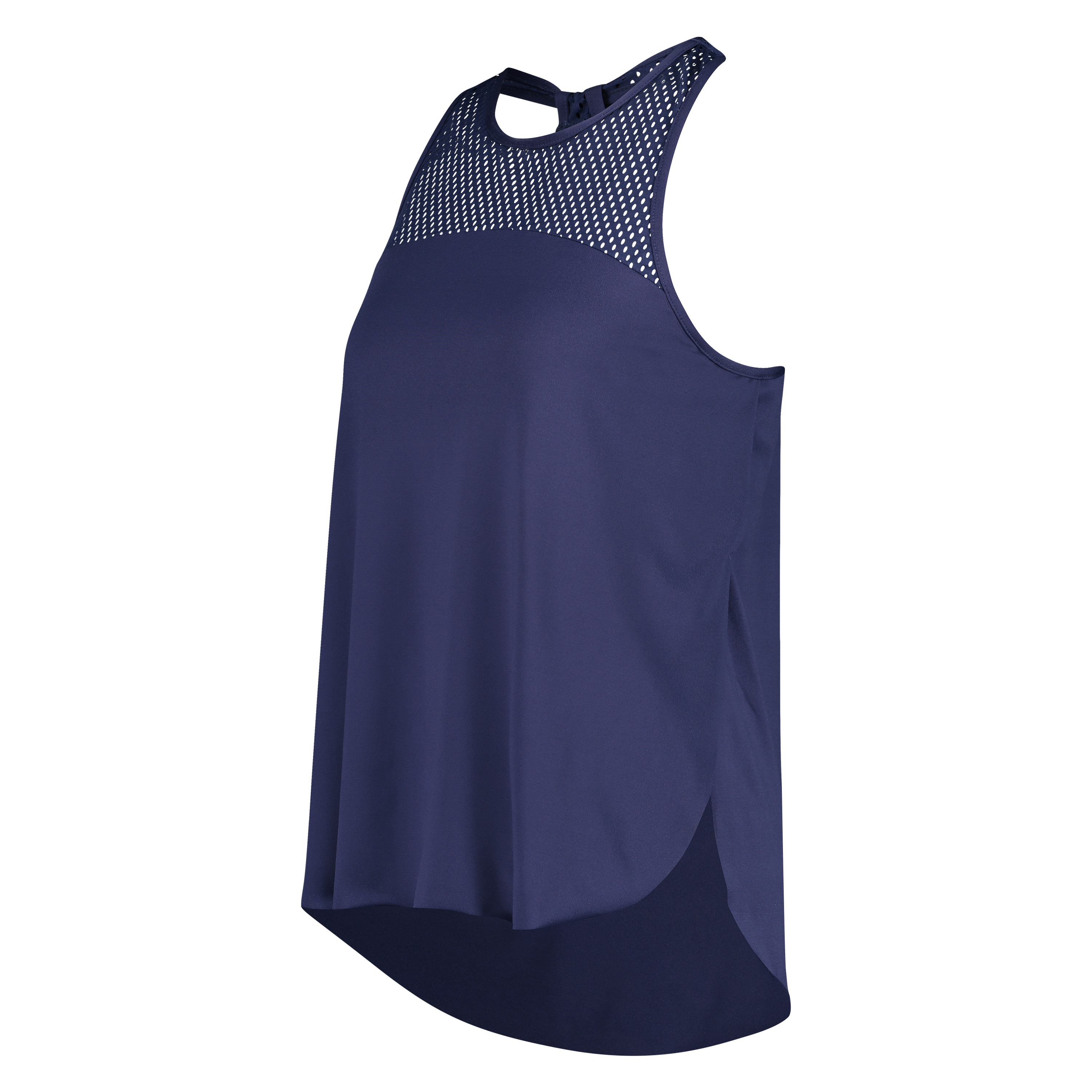 Camiseta sin mangas holgada de HKMX, Azul, main