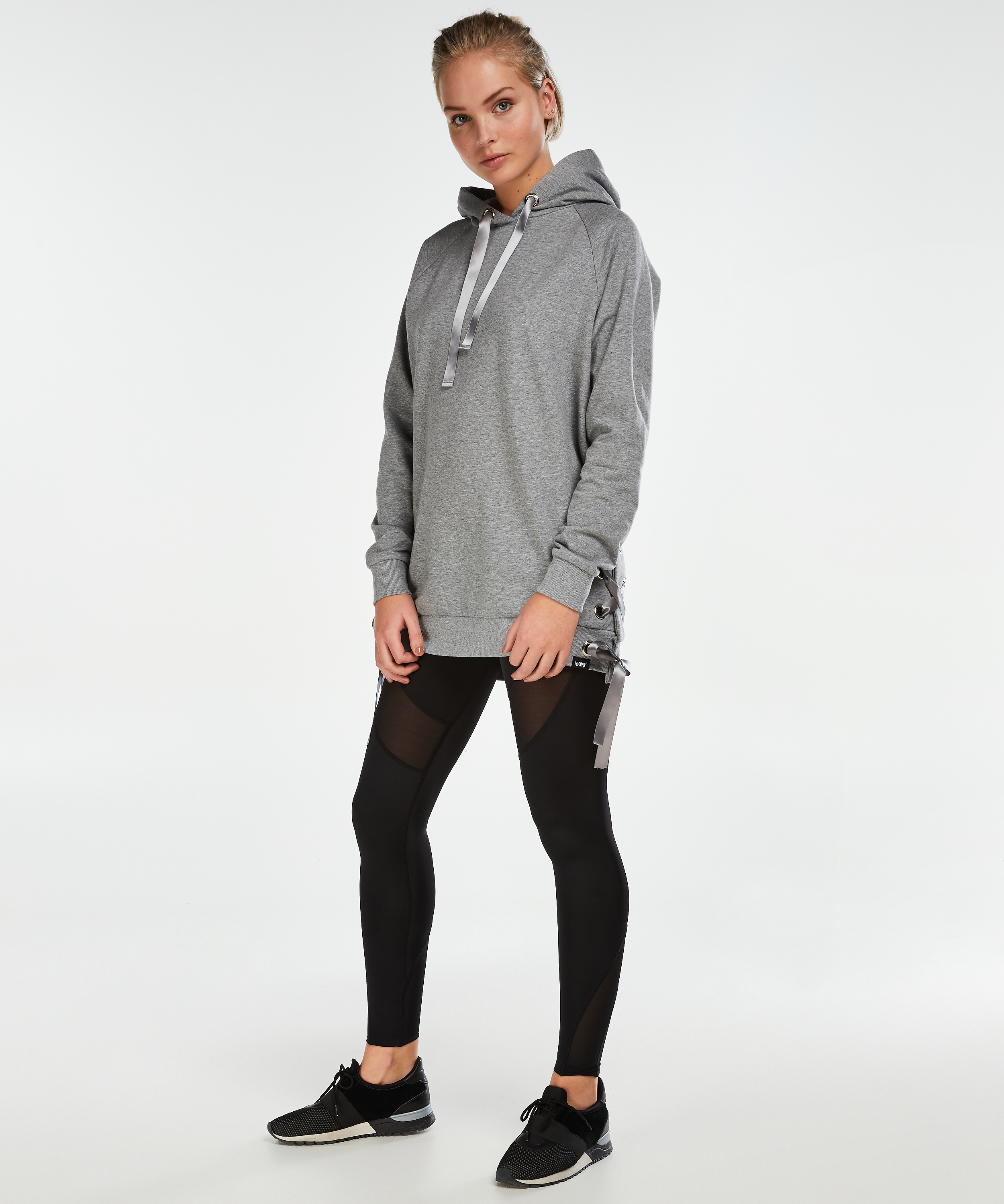 Sudadera acordanada de HKMX, Gris, main