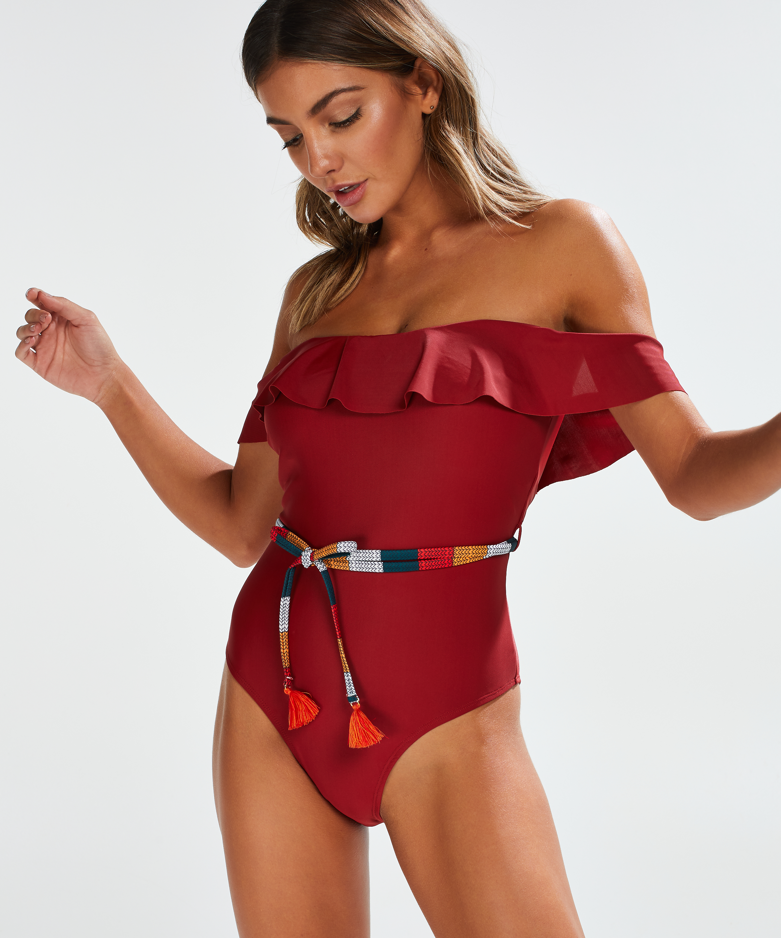 Traje de ba&ntilde;o Paramaribo I AM, Rojo, main