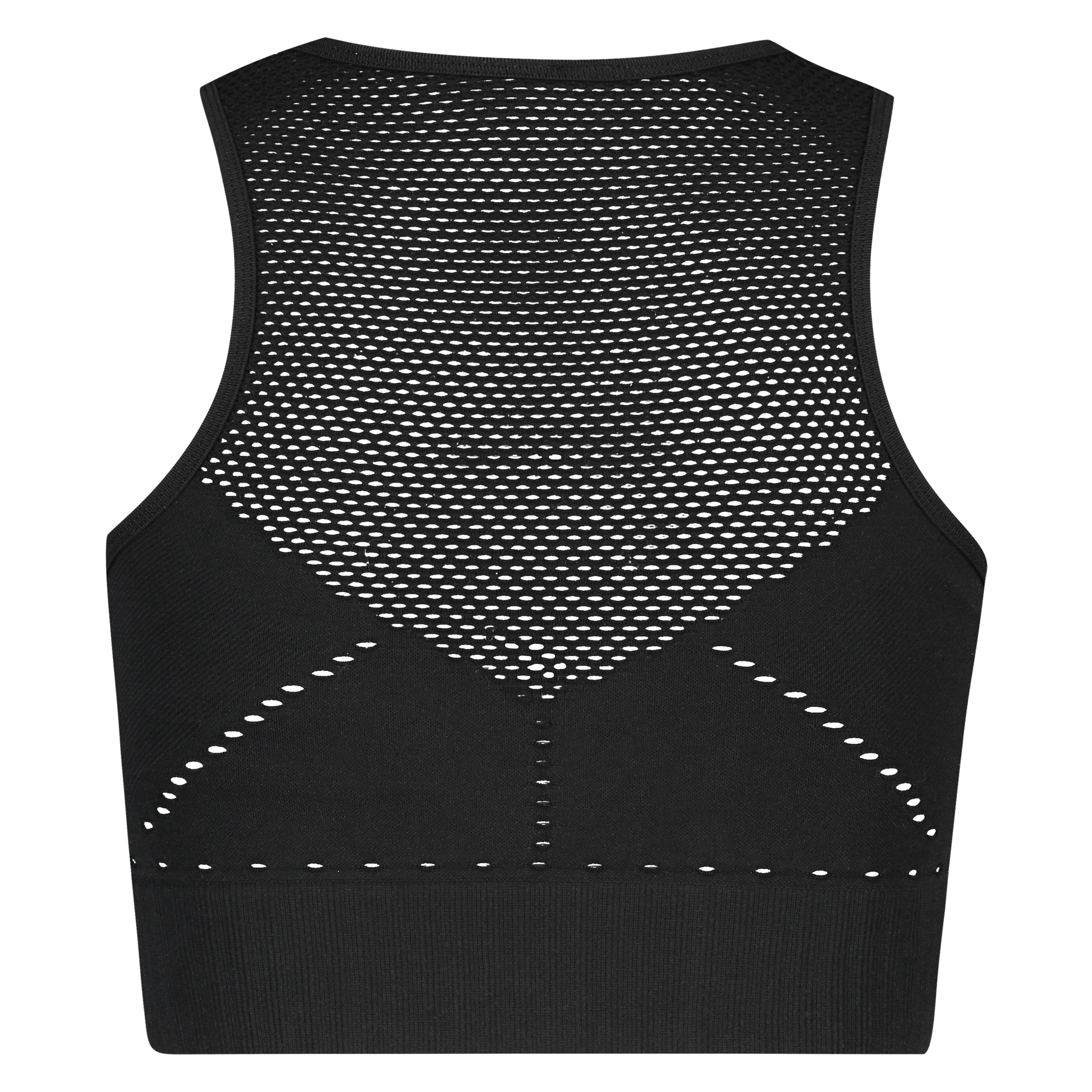 Sujetador deportivo HKMX The highneck nivel 2, Negro, main