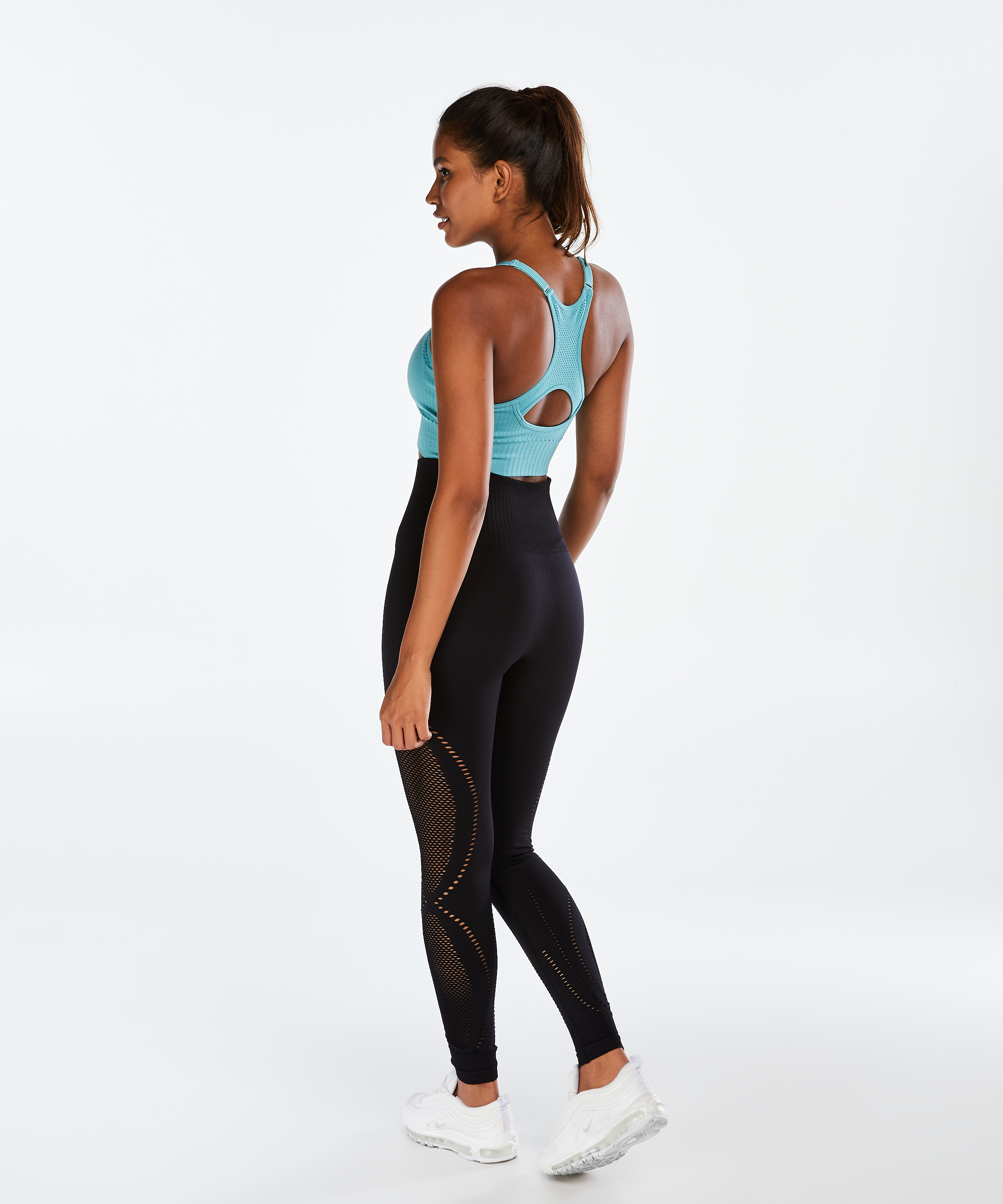 Sujetador deportivo HKMX The comfort de nivel 1, Verde, main